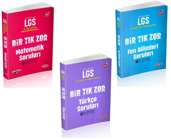 Data 8. Sınıf Lgs Bir Tık Zor Matematik Türkçe Fen Soruları Seti Yeni 2021