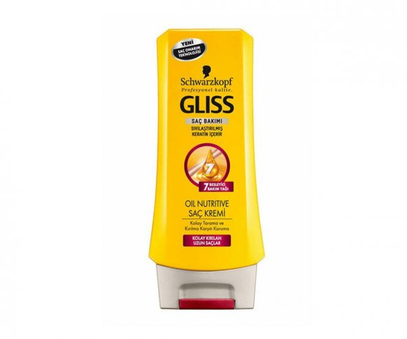 Glıss Saç Kremi Oil Nutritive 400 Ml