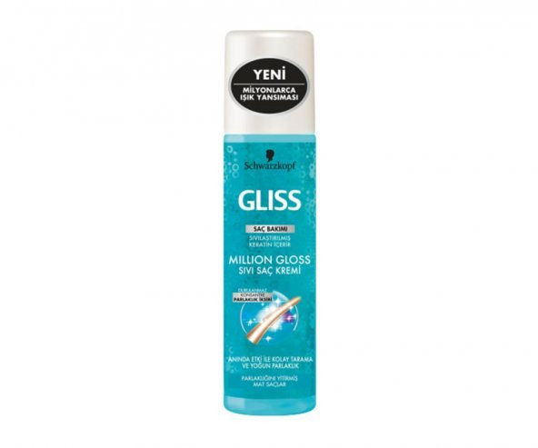 Gliss Sıvı Saç Kremi Million Gloss 200 Ml