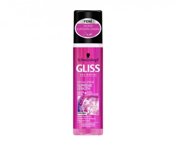 Gliss Supreme Length Sıvı Saç Kremi 200 ml