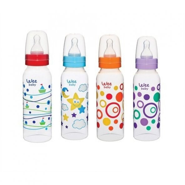 Wee Baby Baby Klasik PP Biberon 250ml - Mor - 2
