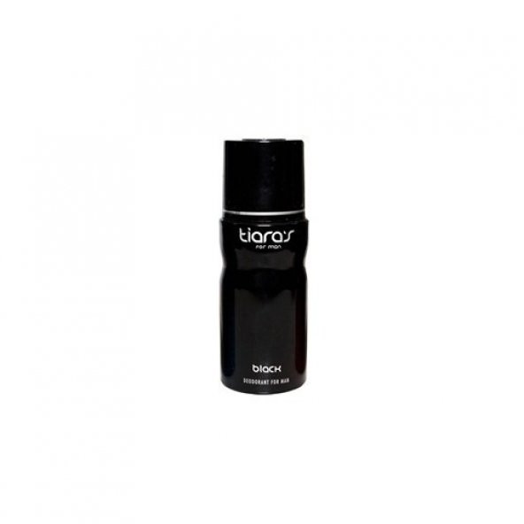 Tiaras Black Deodorant 150 Ml Erkek Deodorant - Resim 2