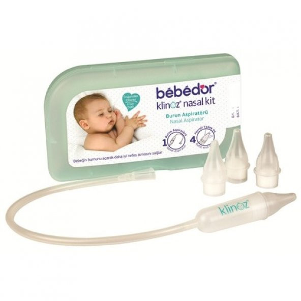 Bebedor Klinoz Saklama Kutulu Burun Aspiratörü - 2
