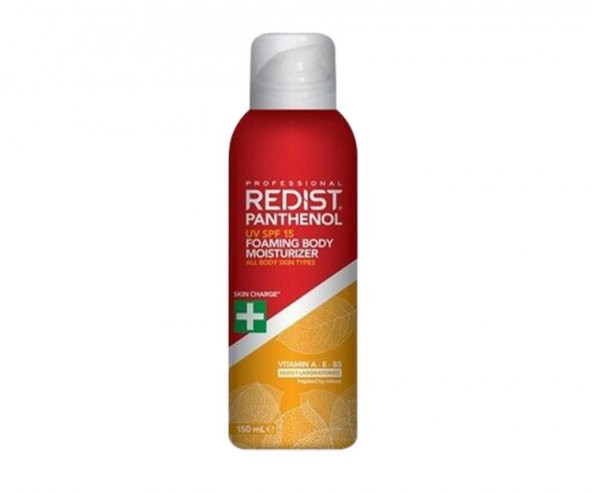 Redist Panthenol Canlandırıcı ve Koruyucu SPF15 Vücut Köpüğü 150 Ml ürün görseli