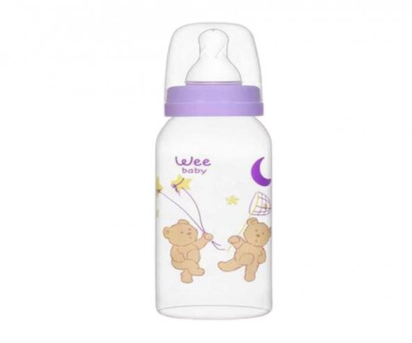 Wee Baby Baby Klasik PP Biberon 250ml - Mor