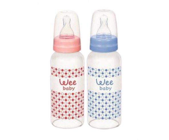 Wee Baby Baby Isıya Dayanıklı Cam Biberon 180 Ml