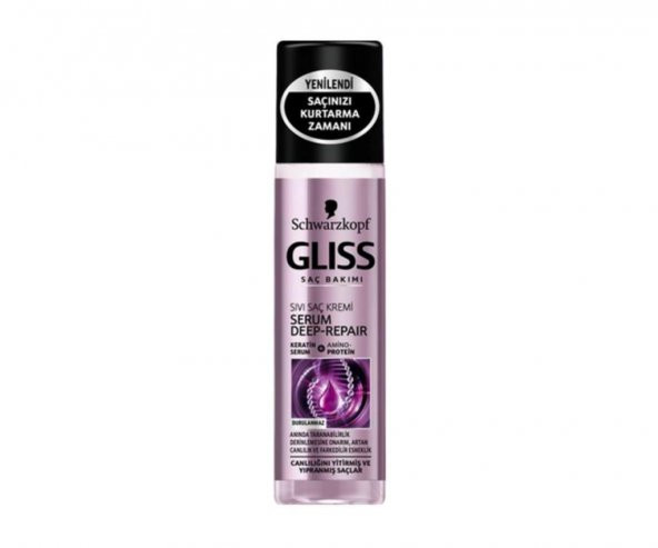 Gliss Serum Deep Repair Sıvı Saç Kremi 200 ml