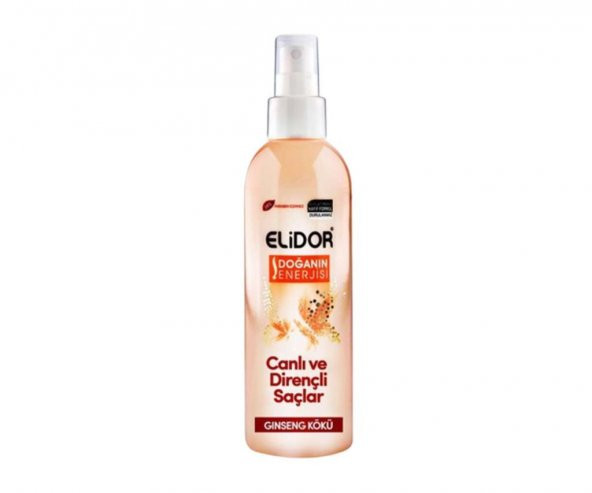 Elidor Express Saç Bakım Spreyi Canlı Ve Dirençli Saçlar 210 ml