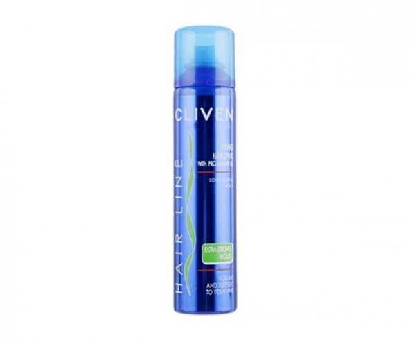 Cliven Hairspray Extra Strong Hold 250 Ml - Extra Güçlü Tutuş Saç Spreyi