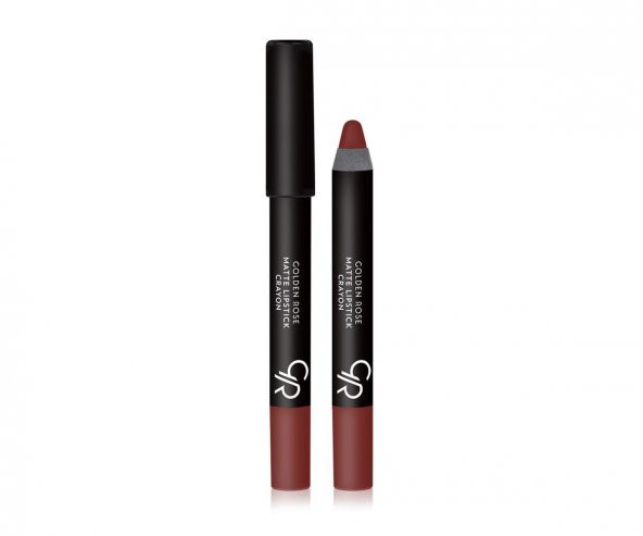 Golden Rose Matte Lipstick Crayon Ruj - 01 - 1