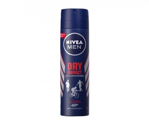 Nivea Dry Sprey Deodorant 150 ml Erkek