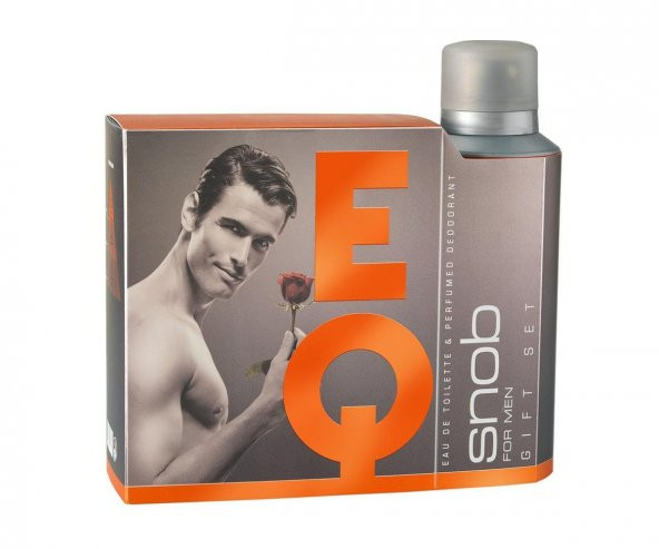 Snob Eq Edt 100 Ml + Deodorant 150 Ml Hediyeli Kofre