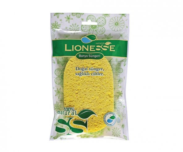 Tarko (Lionesse) Doğal Banyo Süngeri 2090 - Sarı - 1