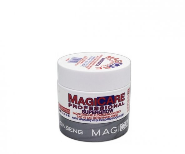 Magicare Supergrow Saç Ve Saç Derisi Bakım Kremi (Kuru, Yıpranmış Ve İşlem Görmüş Saçlar İçin) 200 ml
