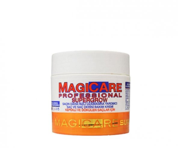 Magicare Professional Supergrow Kepekli Saçlar için Saç Bakım Kremi 200 ml