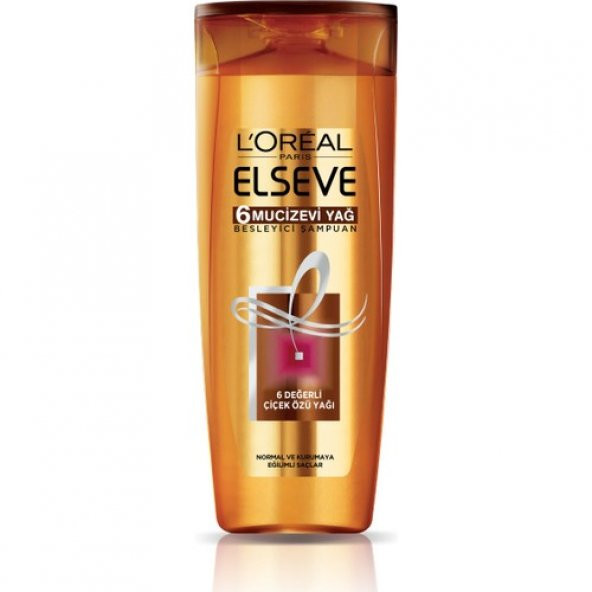 LOréal Paris Elseve 6 Mucizevi Yağ Besleyici Şampuan 360 Ml - 2