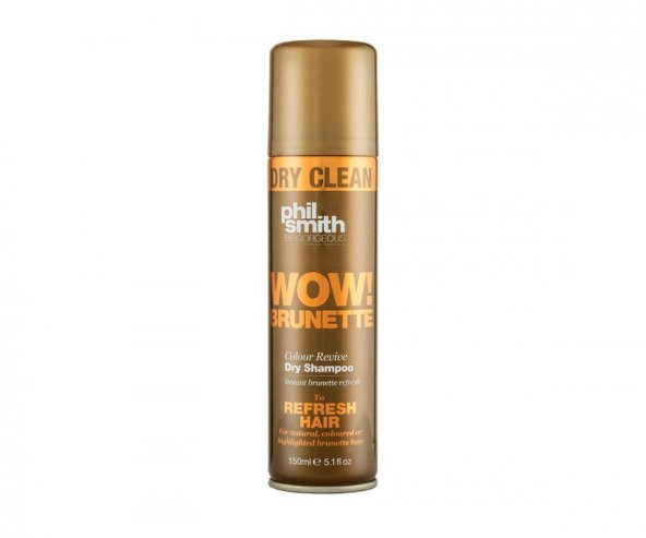 Phil Smith Dry Clean Dry Shampoo Brunette 150 Ml