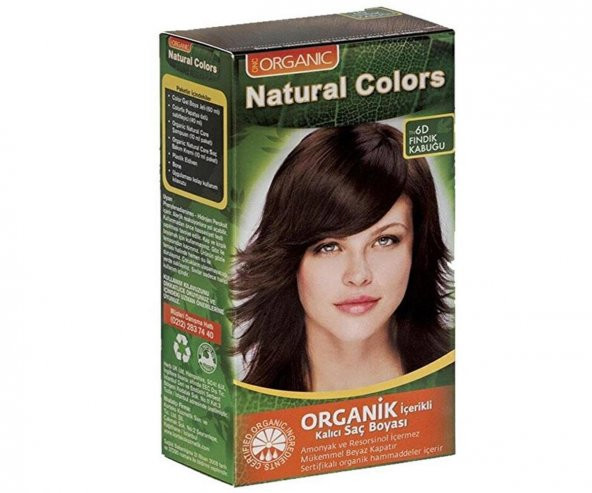Natural Colors Fındık Kabuğu 6D Saç Boyası