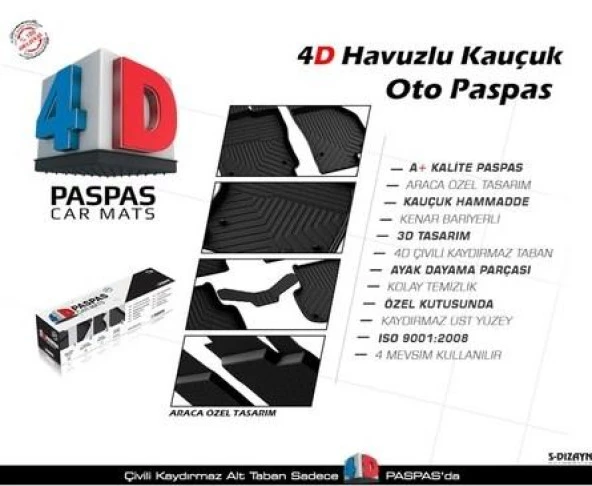 OPEL CORSA D - E 4D HAVUZLU PASPAS 2007-2019 A+KALİTE - 7