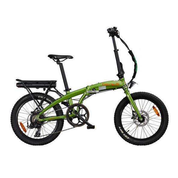 Benelli Zero N2.0 Fat Elektrikli Katlanır Bisiklet - Yeşil