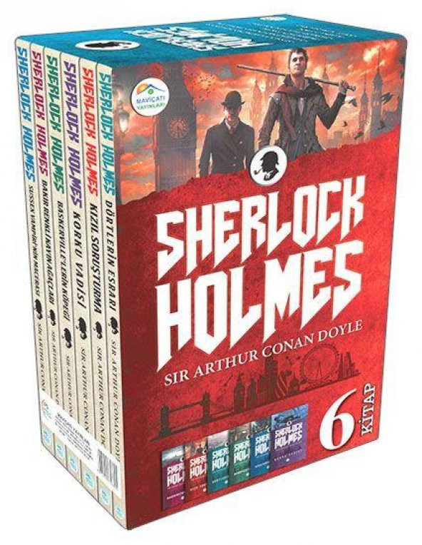 Sherlock Holmes Seti 6 Kitap (Kutulu) Maviçatı Yayınları