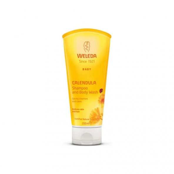 Weleda Baby Calendula Shampoo & Bebek Şampuan Duş Jeli