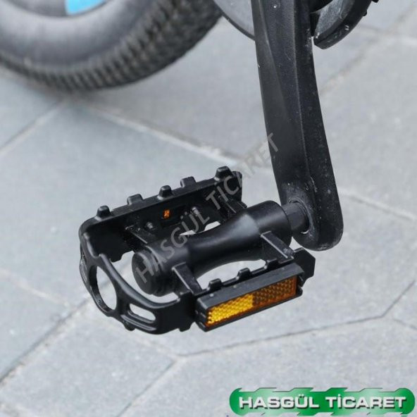 HSGL BİLYALI SİYAH PEDAL DAR ALUMİNYUM - 3