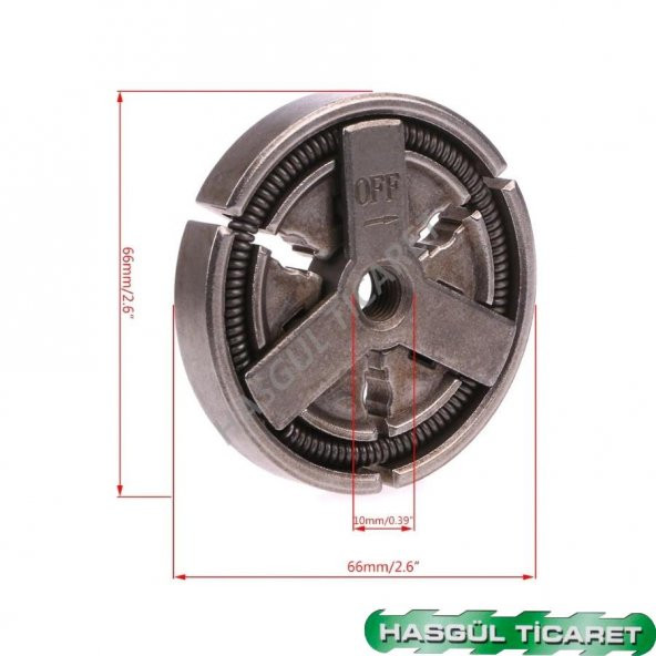 HSGL MOTORLU TESTERE KAVRAMA BALATASI (4500-5200) - 2