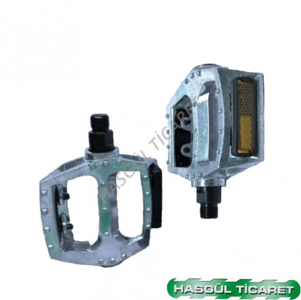HSGL BİSİKLET ALÜMİNYUM SILVER GENİŞ PEDAL - 5