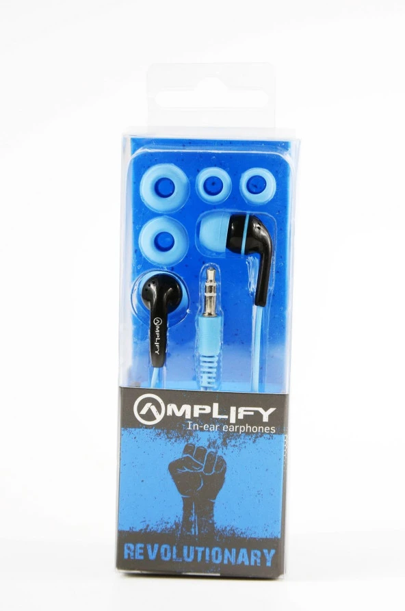 Amplify Revolutionary Series Kulakiçi Kulaklık Mavi 1002-BKBL - 2