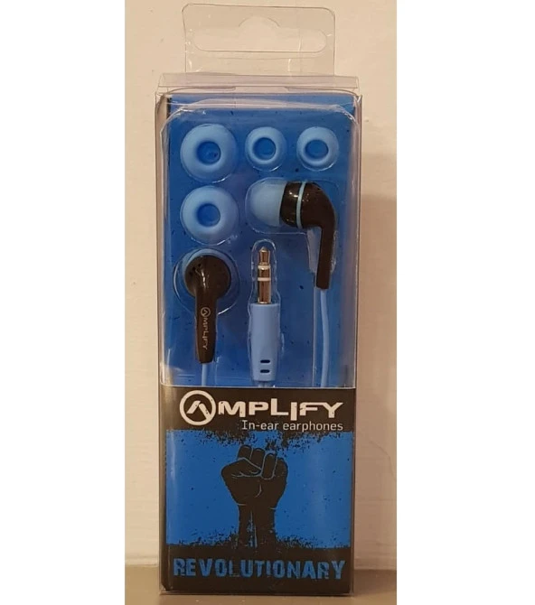 Amplify Revolutionary Series Kulakiçi Kulaklık Mavi 1002-BKBL - 4