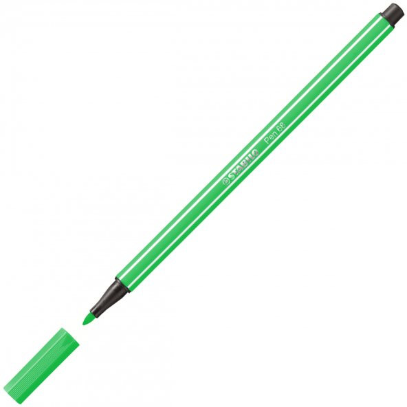 STABILO Pen 68 Neon Keçeli Kalem Florasan Yeşil-033