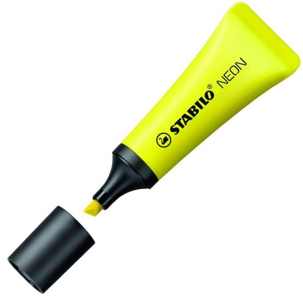 Neon Fosforlu Kalem - Stabilo Sarı
