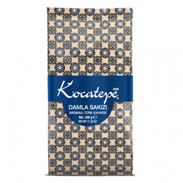 Kocatepe Türk Kahvesi Damla Sakızı Aromalı 500 gr x 10 Adet - 2