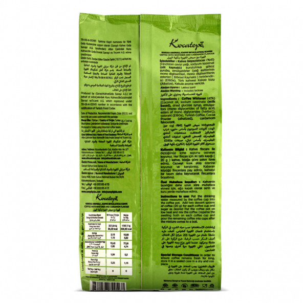 Kocatepe Dibek Kahvesi 500 gr x 10 Adet - 3