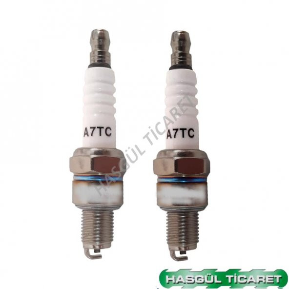 Hsgl Motorsiklet Scooter ve Cup Ateşleme Buji A7TC (2 adet) - 2