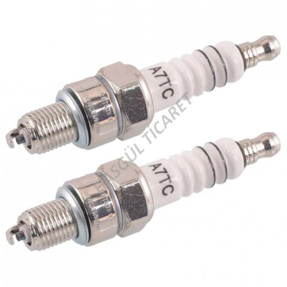 Hsgl Motorsiklet Scooter ve Cup Ateşleme Buji A7TC (2 adet) - 4