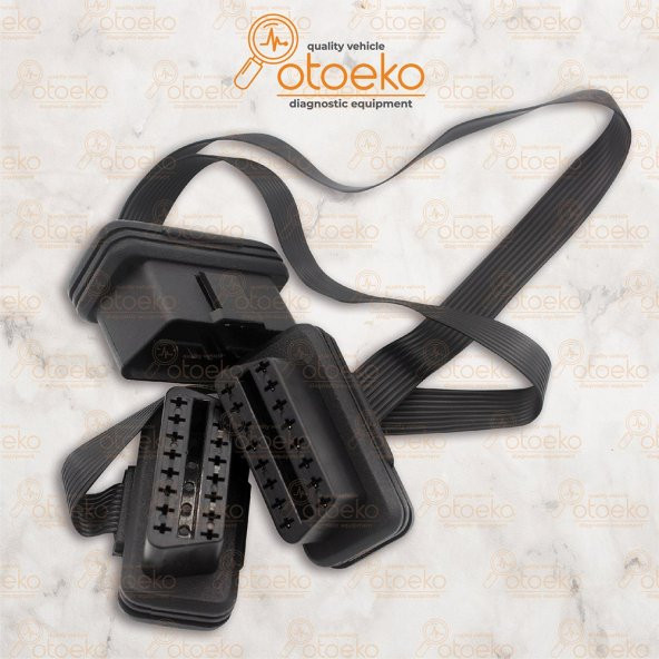 Obd2 Çoklayıcı Kablo 35 Cm Çoğaltma Y Kablo Kopilot Elm327 Elm 327 - 2