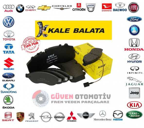 KALE - FORD FOCUS 1 ÖN FREN BALATA 1.4-1.6-1.8 [1998-2004] - 1