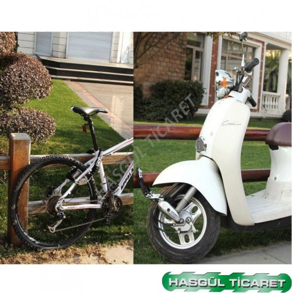 HSGL ZİNCİRLİ KİLİT DEMİR KAFA 10X1200mm - 5