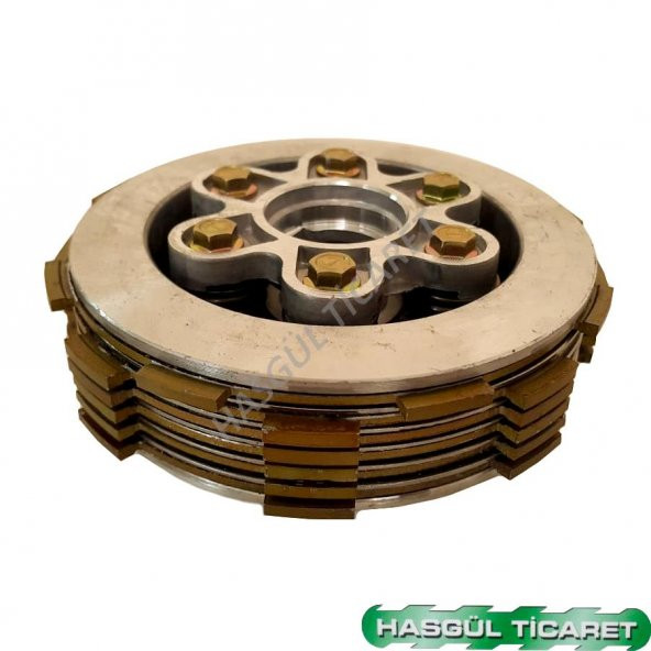 HSGL MOTORSİKLET CG DEBRIYAJ 6 YILDIZ 6 BASKI - Resim 2