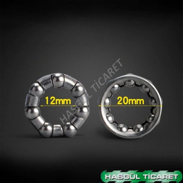 HSGL BİSİKLET ÖN JANT KAFES BİLYA 2Lİ SET - 4