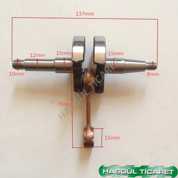 HSGL MOTORLU TESTERE KRANK 4500-5200 MODELLERE - Resim 4