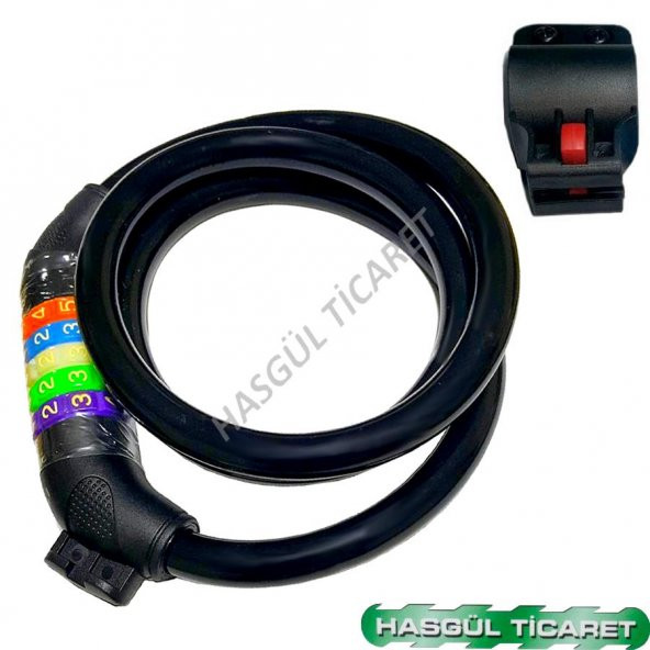 ŞİFRELİ 12X100 APARATLI SİYAH KİLİT