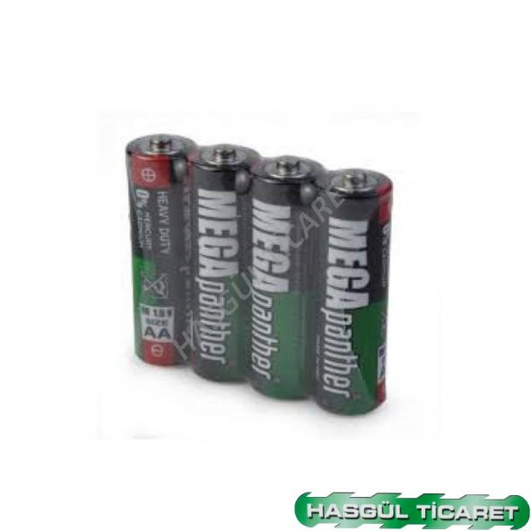 HSGL MEGA PANTHER AA KALEM PİL 4 LÜ SET