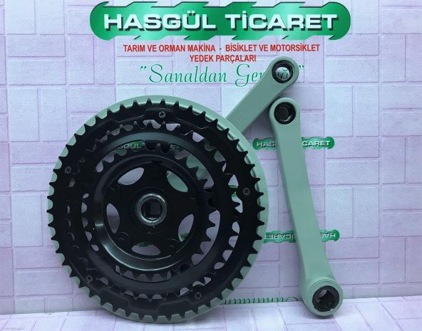HSGL BİSİKLET 3 LÜ AYNAKOL GRİ 48T - 3