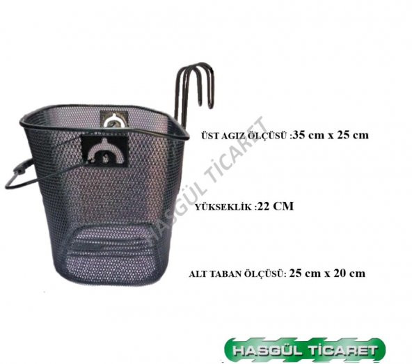 HSGL BİSİKLET ASKILI SEPET 1 ci KALİTE - 5