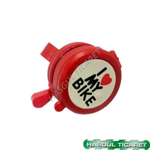 HSGL BİSİKLET KIRMIZI AYNALI ZİL - 3