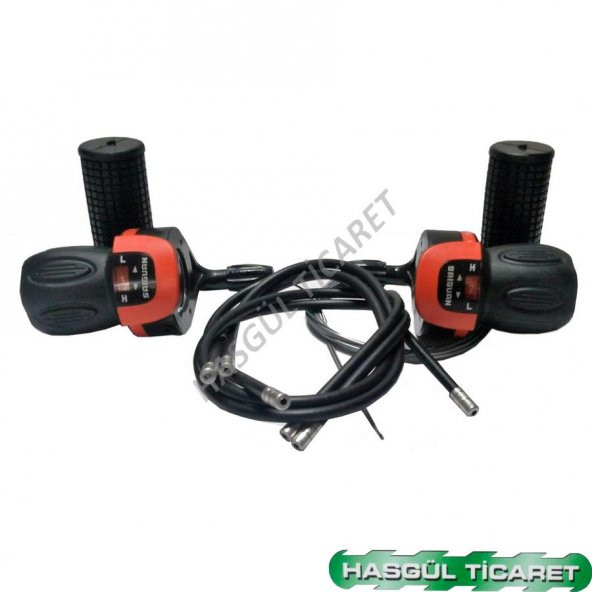 HSGL BİSİKLET GÖSTERGELİ KIRMIZI VİTES KOLU - 3