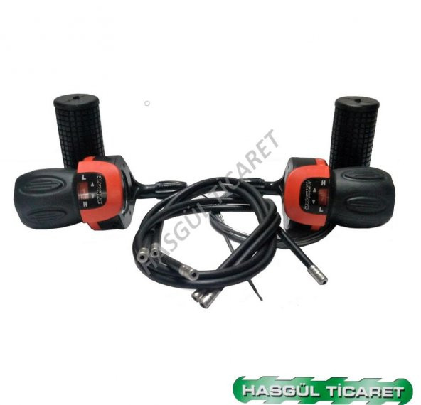 HSGL BİSİKLET GÖSTERGELİ KIRMIZI VİTES KOLU - 5